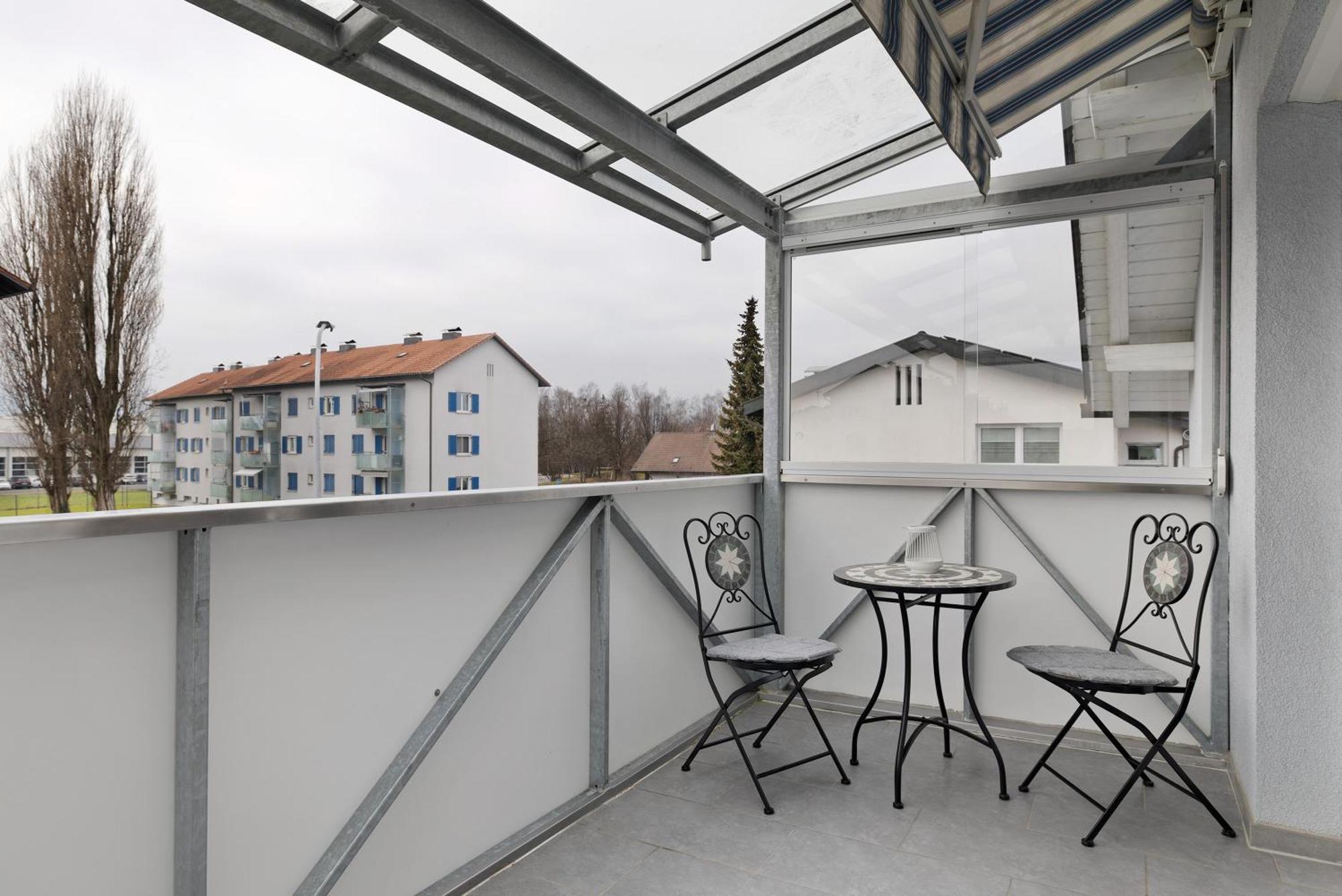 Ferienwohnung Rheintal Hard Exterior foto